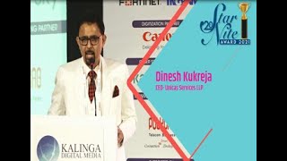 Mr. Dinesh Kukreja, CEO- Unicas Services LLP at 20th Star Nite Awards 2021