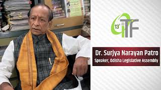 Dr. Surjya Narayan Patro Speaker, Odisha Legislative Assembly Addresses OITF