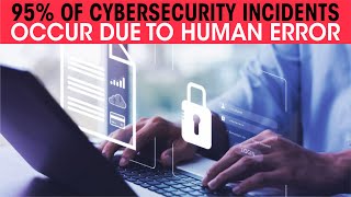 95% of cybersecurity incidents occur due to human error