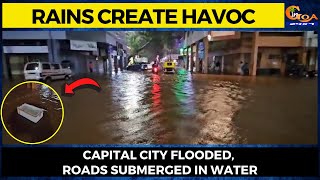 Rains create havoc- Capital city flooded, roads submerged in water