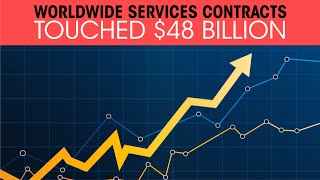 Worldwide services contracts touched $48 billion