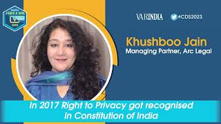 In 2017 Right to Privacy got recognised in Constitution of India
