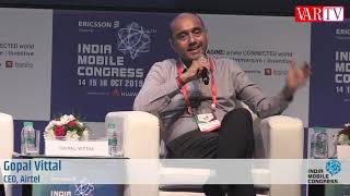 Gopal Vittal, CEO, Airtel at India Mobile Congress 2019