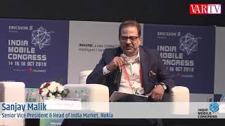 Sanjay Malik, Senior Vice President & Head of India Market, Nokia at India Mobile Congress 2019