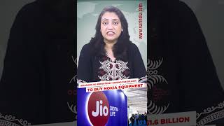 Reliance Jio reportedly raising $1.6 Billion to Buy Nokia Equipment #shortsvideo