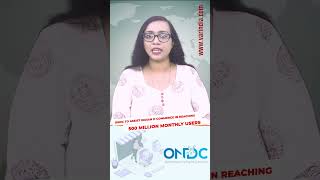 ONDC to assist Indian e-commerce in reaching 500 million monthly users #shortsvideo