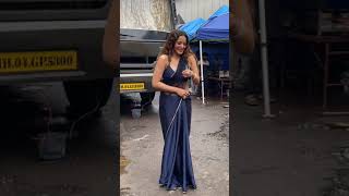 Monalisa Spotted At Filmcity In Mumbai