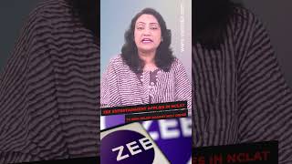 #ZeeEntertainment applies in NCLAT to seek relief against NCLT order #shortsvideo
