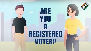 Get Registered To Be A Voter If You Are 18 Or Above! | SSR 2022 | Election Commission Of India