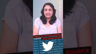 Parts of Twitter’s source code leaked online #shortsvideo