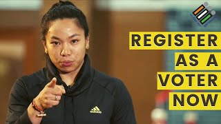 Saikhom Mirabai Chanu Urges Every Eligible Citizen To Get Registered In The Voter List | ECI