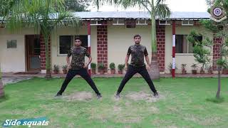 Wednesday fitness protocol ( Beginners)for CRPF Personnel