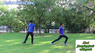 Wednesday Fitness Protocol (Advance)for CRPF Personnel