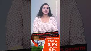 IMF downgrades India’s growth forecast from 6.1% to 5.9% #shortsvideo