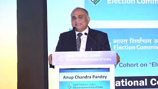 Concluding Ceremony of 2 days International Conference by ECI- EC Shri Anup Chandra Pandey's Address