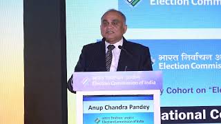 EC Shri Anup Chandra Pandey while addressing in International Conference #SummitForDemocracy