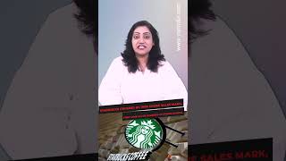 Starbucks crossed Rs 1000 crore sales mark, first time after opening its store in India #shortvideo