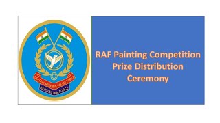 RAF Painting Competition Prize Distribution Ceremony