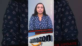 Amazon suppresses India update in its quarterly earnings #shortsvideo