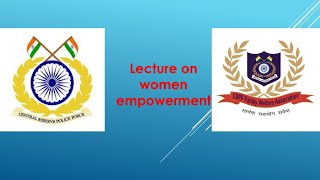 lecture on women empowerment