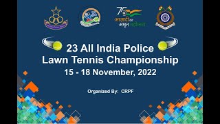 Closing Ceremony Of 23rd All India Police Lawn Tennis Championship -2022
