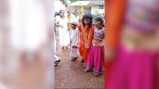 #MustWatch- Students of Government Primary School Pernem performed  Dindi & on the Ashadi Ekadashi
