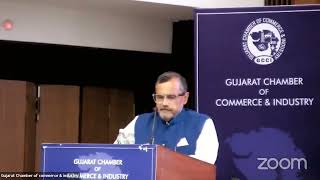 Addressed interactive meeting with Gujarat Chamber of Commerce & Industry in Ahmedabad