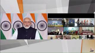PM Narendra Modi Ji is launching logo, theme and website of India’s G20 Presidency.