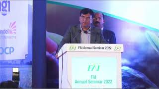 Addressing the FAI Annual Seminar 2022 on 'Fertilizer Sector by 2030'