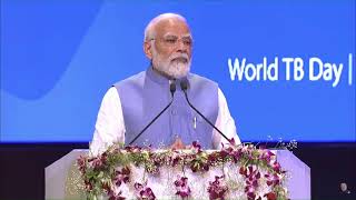 PM Narendra Modi Ji is addressing the 'One World TB Summit'. #TBMuktBharat