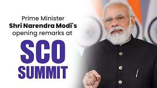 PM Shri Narendra Modi's opening remarks at SCO Summit #scosummit2023 | BJP Live