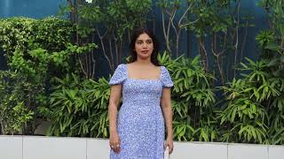 Bhumi Pednekar Spotted For Her Script Reading Session In Andheri