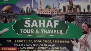 Pulwama Mai Sahaf Tour & Travels Ka Aagaz.Awam Nay Sarhana Ki.