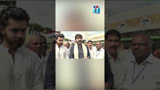 Hero Srikanth And With Family Visits Tirumala Tirupati Temple | Hero Srikanth | Top Telugu TV