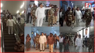 TS Haj Committe Chairman ne Shamshabad Airport, ka daura Kiya Haj Terminal ka bhi muaina kiya
