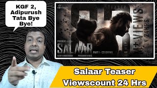 Salaar Teaser Creates History In 24 Hours, Here's Top 5 Indian Teaser Viewscount In 24 Hours