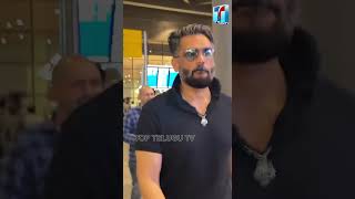 Sunil Shetty Spotted At Airport | Sunil Shetty Airport Video | Hero Sunil Shetty | Top Telugu TV
