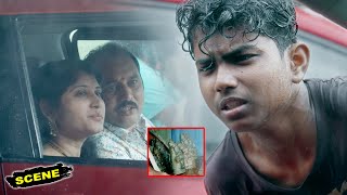 Gamanam Kannada Movie Scenes | Bhanu & His Brother Tries To Sell Clay Ganesh Idols in Heavy Rain