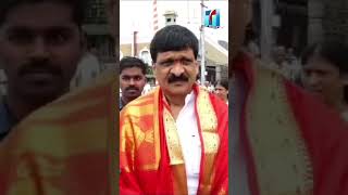 BRS MLA Mynampally Hanumantha Rao Visits Tirumala | Telangana Politics | Top Telugu TV