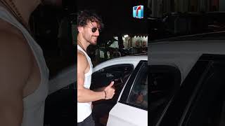 Tiger Shroff On Baaghi 2 Movie Shooting | Tiger Shroff Spotted at his Home |  Top Telugu TV