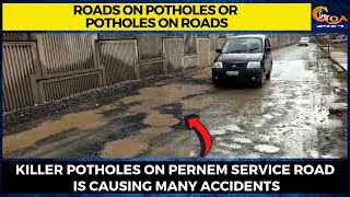 #MustWatch- Roads on potholes or potholes on roads