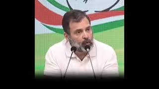 'मैं हिन्दुस्तान के लोकतंत्र के लिए लड़ता रहूंगा... मैं किसी से नहीं डरता' : Rahul Gandhi #Congress