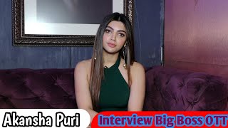 Interview Of Actress Akansha Puri For Big Boss OTT #akanshapuri #youtubevideo