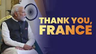 PM Modi thanked France for giving due respect to the Indian soldiers | Paris, France