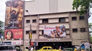 Gadar 2 Grand Poster Spotted At Navina Cinema, Kolkata, West Bengal, Khabar Jiski Naam Uska