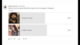 Gadar 2 Teaser Vs OMG 2 Teaser Mein Se Kaunsa Teaser Best Laga? Janiye Audience Ka Jawaab