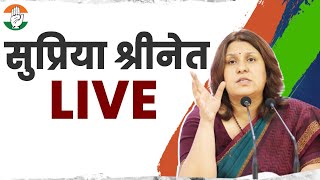 LIVE: Press briefing by Ms Supriya Shrinate on the chargesheet against Brij Bhushan Sharan Singh.