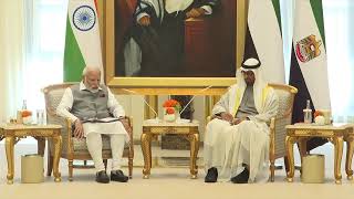 PM Modi's remarks after meeting President Sheikh Mohamed bin Zayed Al Nahyan of the UAE