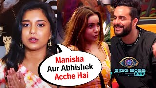 Bigg Boss OTT 2 | Sumbul Touqeer Supporting Manisha And Abhishek, #AbhiSha