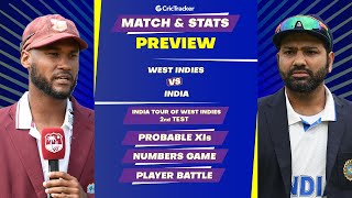 India tour of West Indies | 2nd Test | Match Stats and Preview | 2023 | CricTracker
